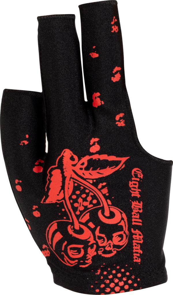 EBM Glove - Cherry Skulls - Bridge Hand Right EBM Glove - Cherry Skulls - Bridge Hand Right
